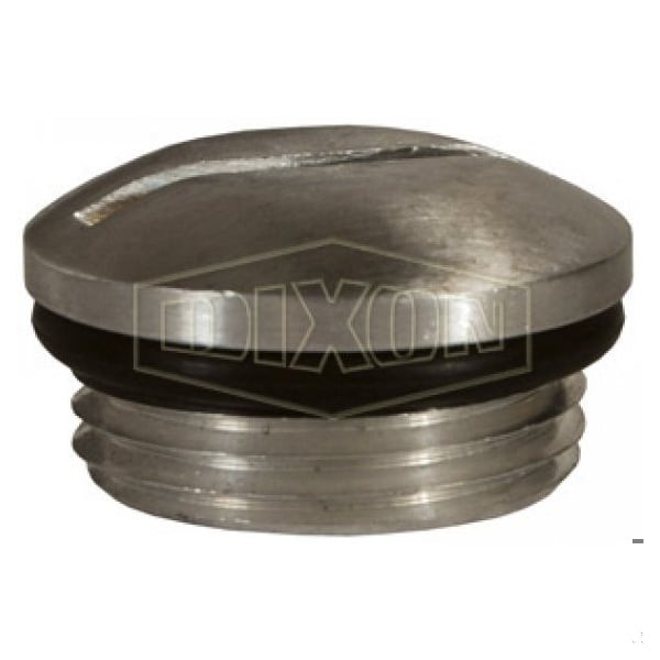 Dixon Replacement Fill Plug, For Use With In-Line Lubricator, Aluminum 452525 - main
